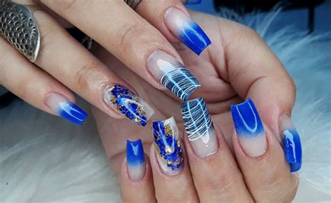 Unhas Decoradas Em Azul Inspira Es E Tutorias Para Explorar O Tom