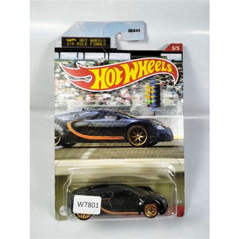 Hot Wheels Bugatti Veyron Black Shopee Malaysia