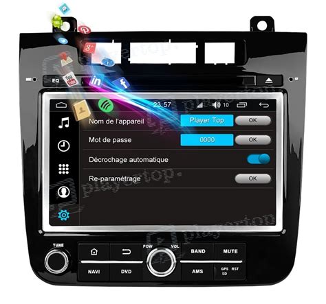 Autoradio Carplay Android Vw Touareg Player Top