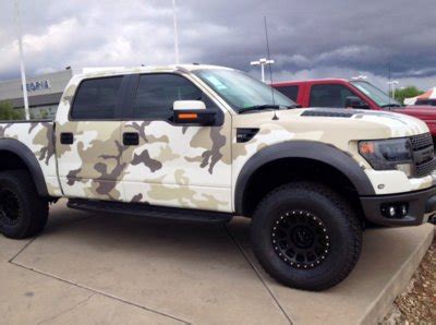 Ford Raptor Camo