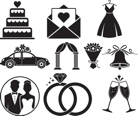 Wedding Ceremony Symbols Vector Art, Icons, and Graphics for Free Download