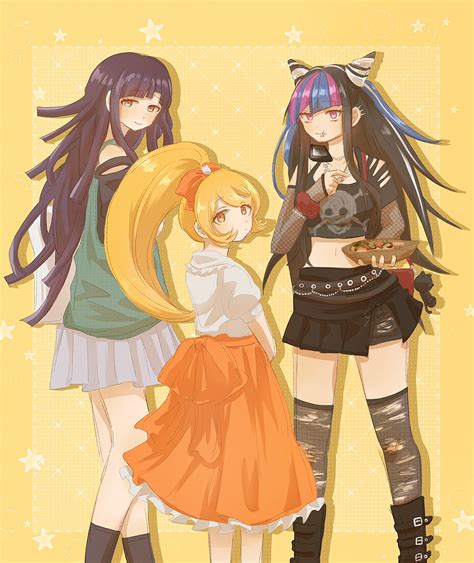 Tsumiki Mikan Mioda Ibuki And Saionji Hiyoko Danganronpa And More