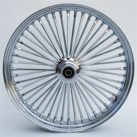 Fat Spoke Front Wheel Chrome Harley Softail Deluxe Heritage