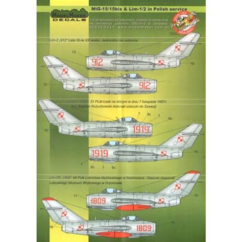 D Cal Model Maker Decals D Cal Mikoyan Mig Mikoyan Mig Bis Lim