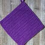 Double Thick Crochet Hot Pad Pattern First The Coffee Crochet
