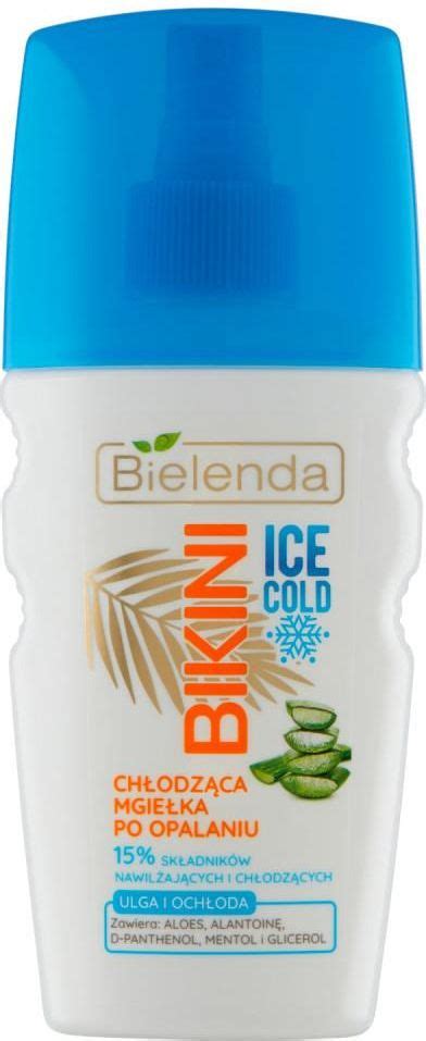 Bielenda Bikini Ice Cold Chłodząca Mgiełka Po Opalaniu Ml Opinie i ceny na Ceneo pl