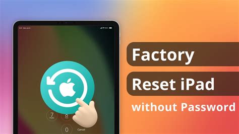 How To Factory Reset Ipad Without Password Or Itunes Youtube