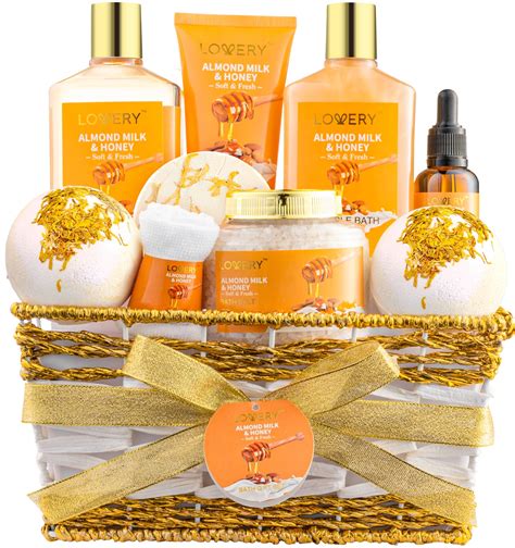 Luxury Body Care Basket Almond Milk Honey Christmas T For Her Sexy