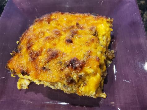 EGG AND SAUSAGE CASSEROLE – Mel's Meals