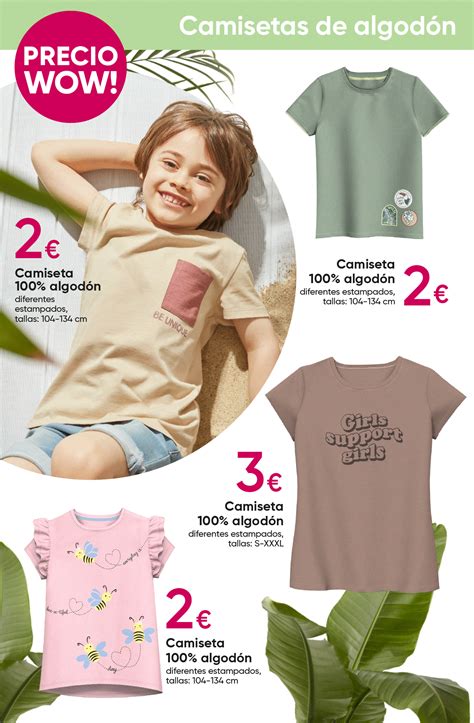 Camisetas para toda la familia Pepco España