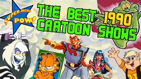 1990 Best Cartoon Shows! | Superhero pow! - YouTube