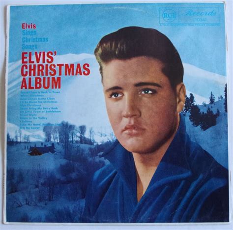 Elvis Presley – Elvis' Christmas Album MONO LP - Twelve Inches and Single Records