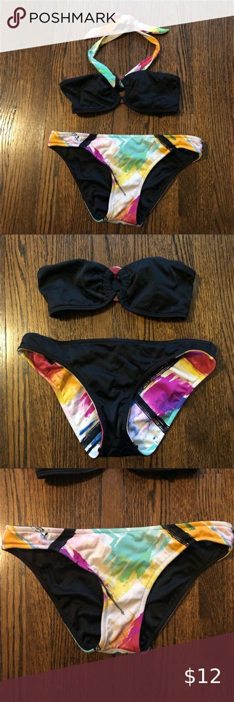 Raisins Reversible Multicolored Bikini Size S Raisins Reversible