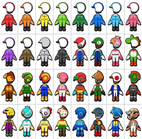 What is your favorite Mii Racing Suit in Mario Kart 8 Deluxe? : r/mariokart