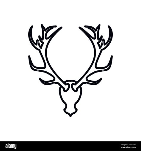 Deer Head Stock Vector Images Alamy