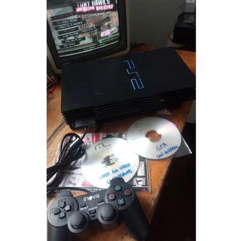 Ps2 Fat na Caixa original completo Escorrega o Preço