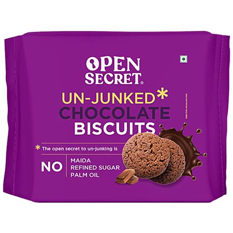 Buy Open Secret Unjunked Chocolate Biscuit No Maida Refined Sugar