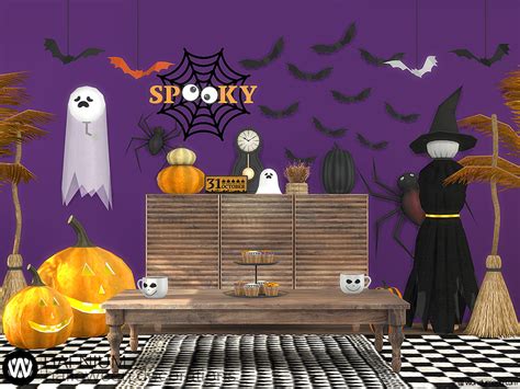 Discover The Best Sims 4 Halloween Decor Cc To Create A Spooky Space In