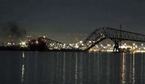 Baltimore Bridge Collapses After Ship Collision Sending Vehicles Into Water Malay Mail