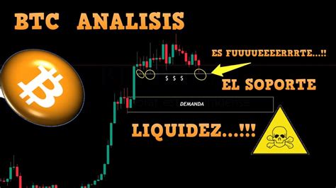 AnÁlisis De Bitcoin 📈📈 Liquidez Acumulada En El Diario Rompe A La Baja🧐🧐 Youtube