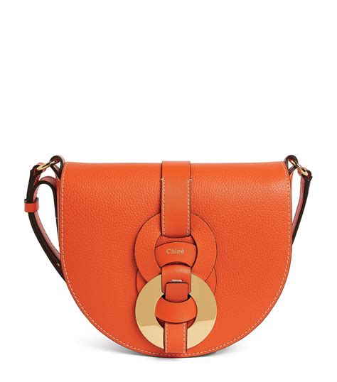 Chlo Leather Darryl Saddle Bag Harrods Us