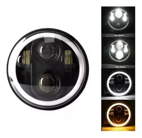 Farol Led Harley Davidson Sportster Xr Dyna Eye Angel