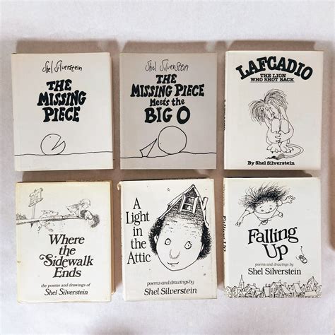 Lot 6 Shel Silverstein Books Falling Up Lafcadio Where Sidewalk Ends