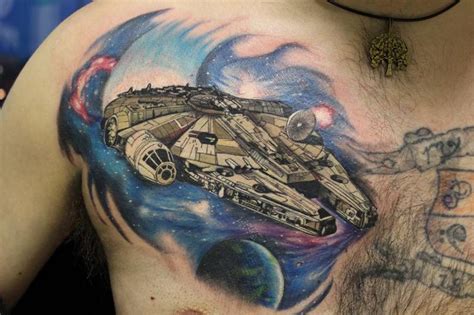 Millennium Falcon By Daddy Jack Tattoonow