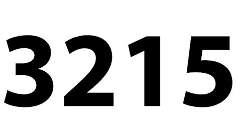 Zahl 3215