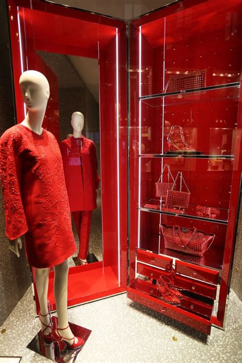 Windowswear Valentino Milan July Fashion Window Display