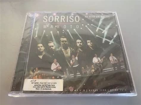 Cd Sorriso Maroto Ao Vivo Em Recife 2010 Original Novo MercadoLivre