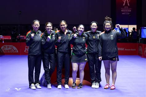 Seleção Feminina De Ténis De Mesa Nos 16 Avos Do Mundial Por Equipas