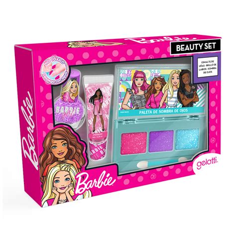 Ripley Set De Maquillaje Infantil Gellati Barbie