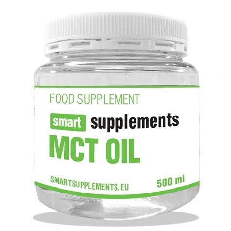 Mct Olio 500ml Smart Supplements Oli Vegetali MASmusculo