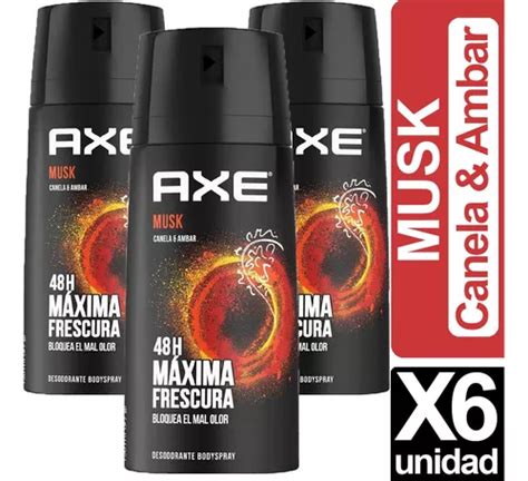 Desodorante Axe Musk X Unid Cuotas Sin Inter S