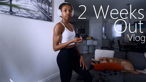 BIKINI PREP VLOG Weeks Out Press Ons Starting My At Home Gym Dropped Lbs Show Updates
