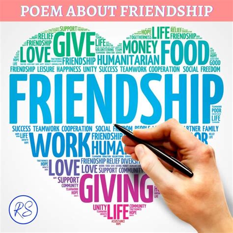 Poem about friendship to get you thinking - Roy Sutton