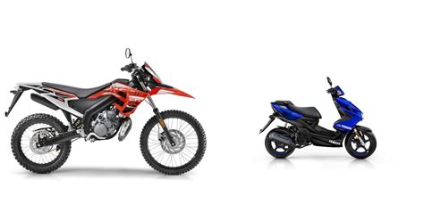 Motorrad Vergleich Derbi Senda Drd X Treme 50 R 2020 Vs Yamaha Aerox 4