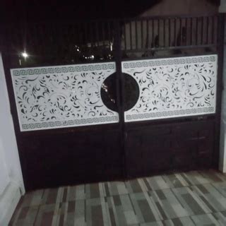 Jual Pagar Rumah Dobel Pelat Cutting Shopee Indonesia