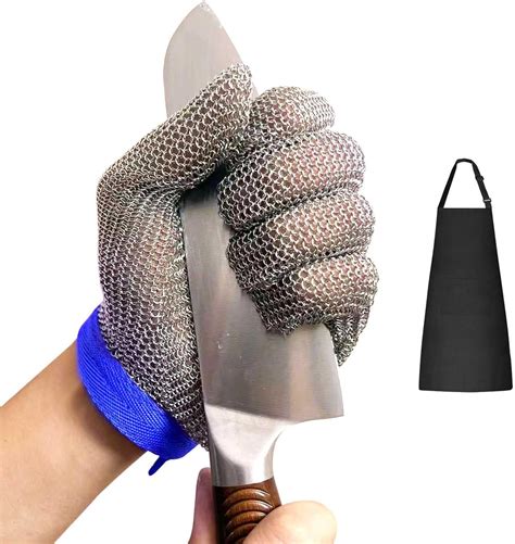 Vinaer A9 Chainmail Glove Cut Resistant Glove Stainless Steel Glove