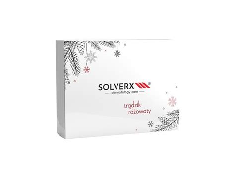 SOLVERX DERMATOLOGY CARE ROSACEA SKIN FORTE trądzik różowaty Zestaw