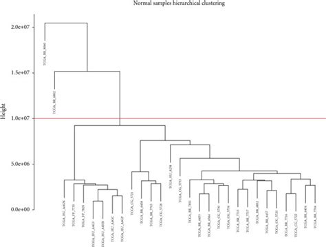 Wgcna Analysis Results A Hierarchical Clustering Results Of Cancer