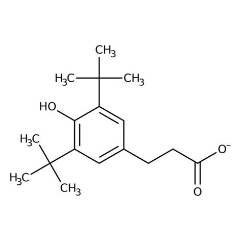 3 5 Di Tert Butyl 4 Hydroxyphenylpropionic Acid 98 Thermo Scientific