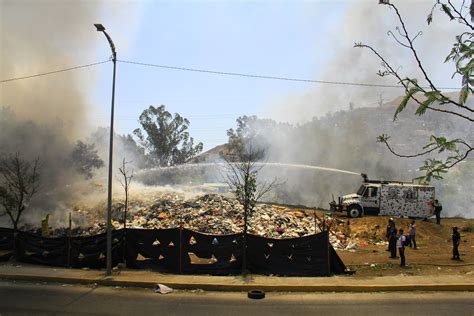 Quema de basura en Oaxaca provoca incendio y agrava contaminación NVI