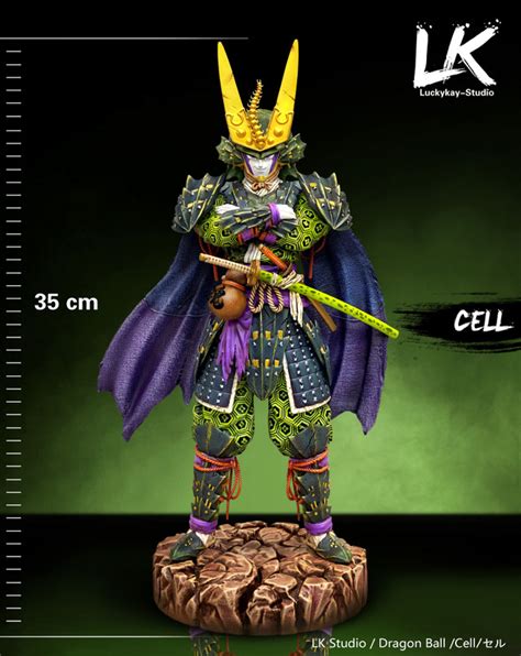 Dragon Ball Lk Studio Warrior Cell Resin Statue Kaionation