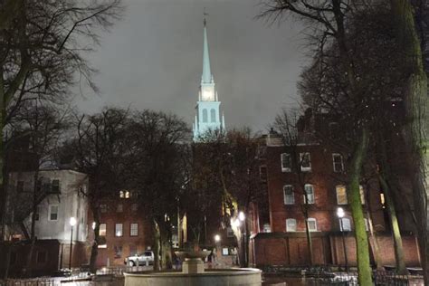 Old North Church lights lanterns in show of support for American democracy on eve of Jan. 6 ...