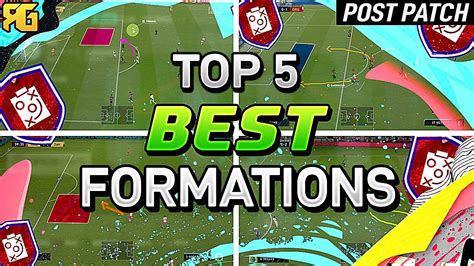 FIFA 20 The TOP 5 MOST META Formation Post Patch FIFA 20 ULTIMATE