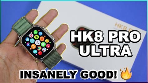 Unboxing HK8 Pro Ultra Smartwatch INSANELY SMOOTH 1 1 Apple Watch