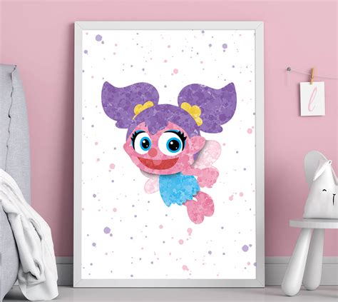 Abby Cadabby - Nursery Wall Decor - Digital Baby Poster | PrintooShop