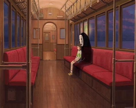 Spirited Away Train Animated By Miguel192 Studio Ghibli Spirited Away